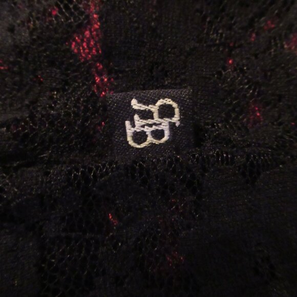 Royal Bones / Daang Goodman Black Lace Slip Dress, Medium Hot Topic - Picture 10 of 11